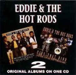 CD , EDDIE AND HOT RODS, THE CURSE OF THE HOT RODS , TIES THAT BIN 2 ALBUMS ON ONE , IMPORTADO , NOVO