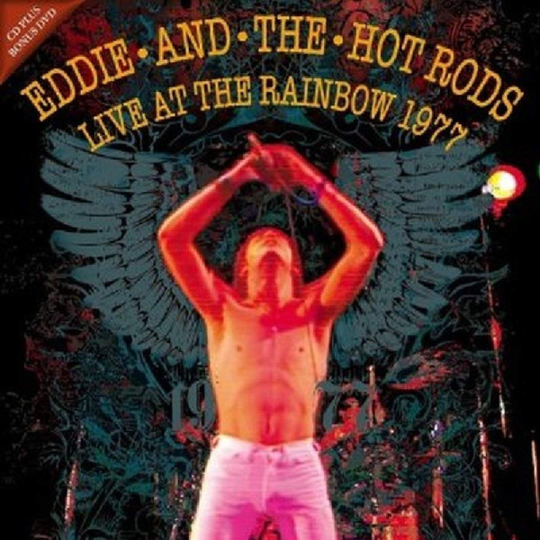 CD + DVD , EDDIE AND HOT RODS,LIVE AT THE RAINBOW 1977 , IMPORTADO, USADO, ÓTIMO ESTADO
