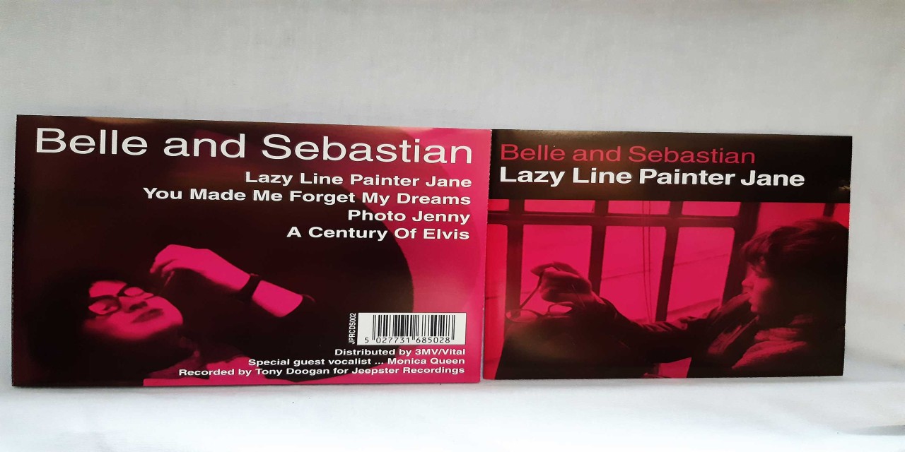 CD EP , BELLE AND SEBASTIAN , LAZY LINE .... IMPORTADO , POUCO USO