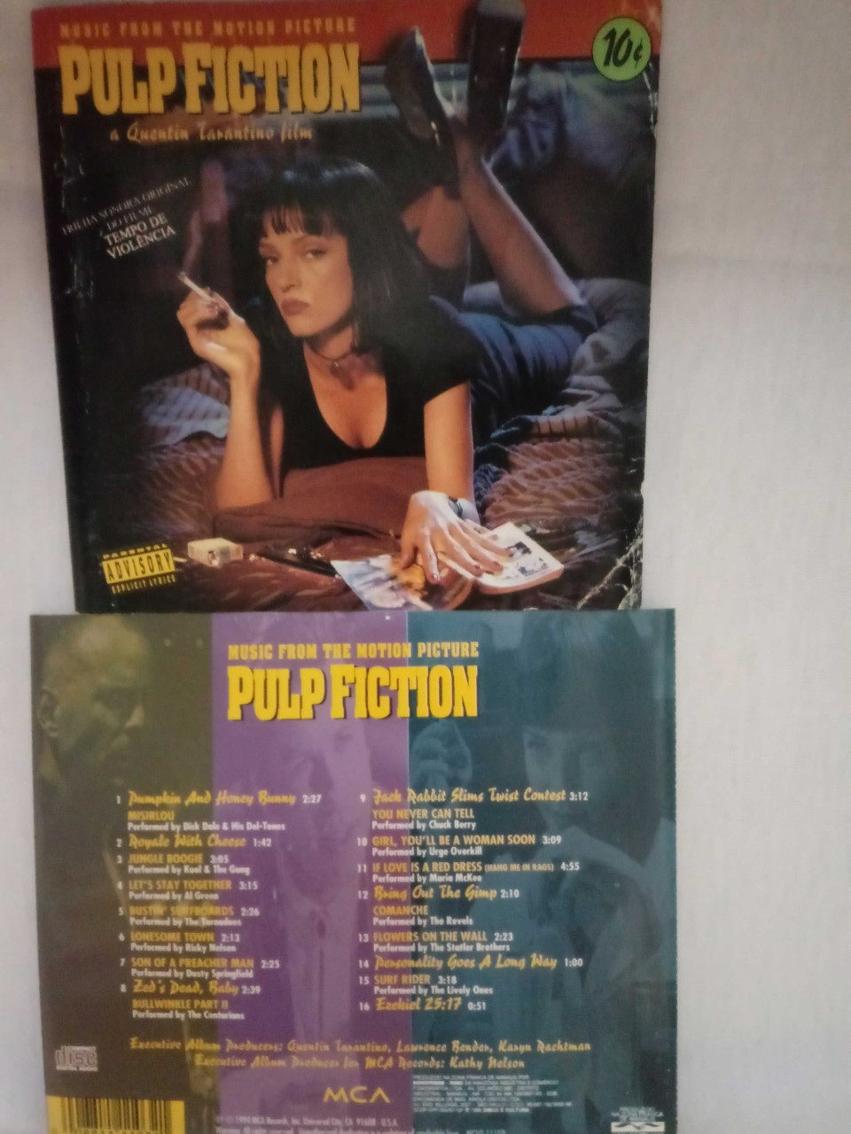 CD TRILHA SONORA FILME PULP FICTION, BOM ESTADO, USADO, NACIONAL