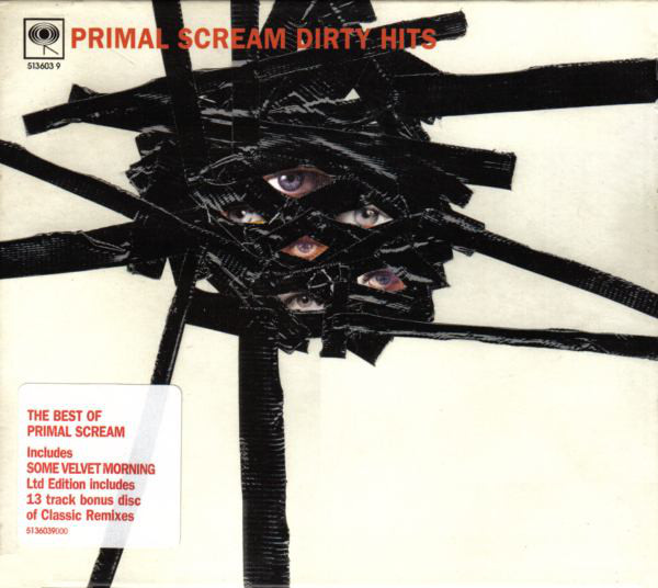 CD PRIMAL SCREAM , DIRTY HITS , IMPORTADO ,USADO, ÓTIMO ESTADO