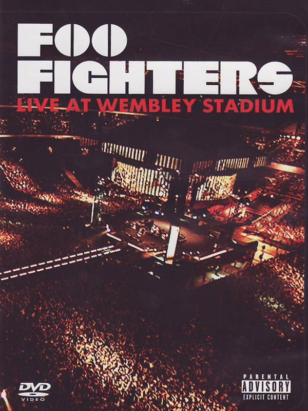 DVD FOO FIGHTERS = LIVE AT THE WEMBLEY STADIUM , NACIONAL, USADO , ÓTIMO ESTADO