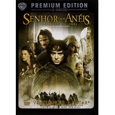 DVD O SENHOR DOS ANÉIS , A SOCIEDADE DO ANEL, NACIONAL , USADO