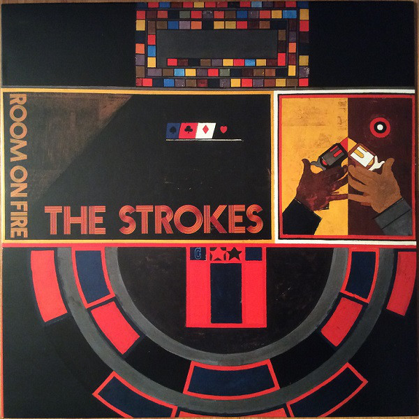 CD THE STROKES = ROOM ON FIRE , NACIONAL, USADO , BOM ESTADO