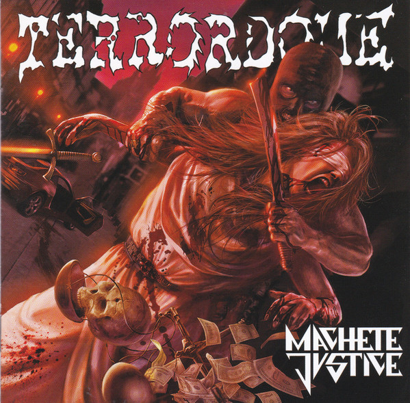 CD TERRORDOME ( TRASH METAL) = MACHETE JUSTICE , IMPORTADO ,USADO , ÓTIMO ESTADO