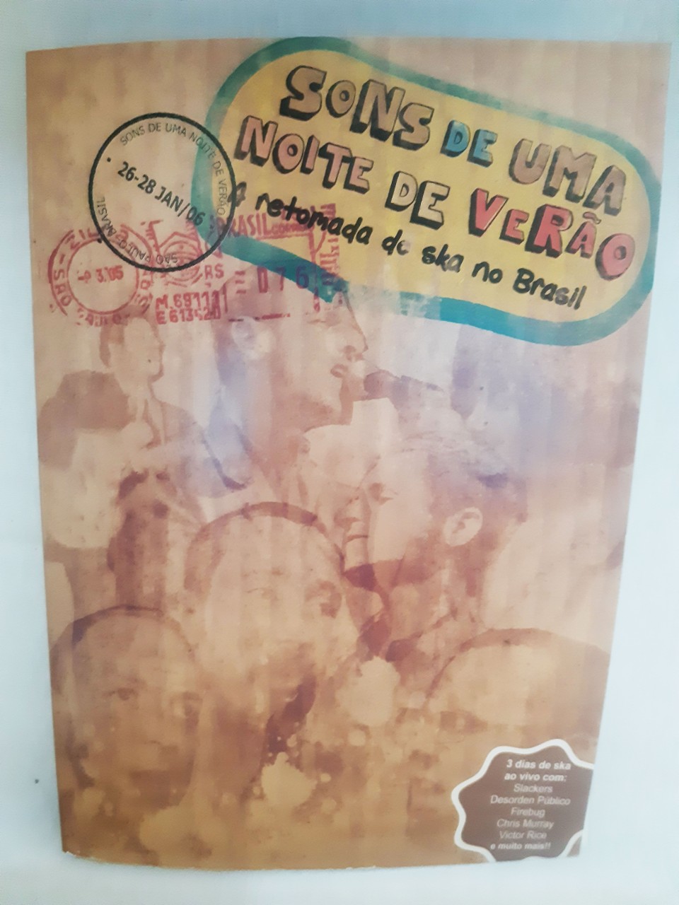 DVD , SONS DE UMA NOITE DE VERÃO A RETONADA DO SKA NO BRASIL, DOCUMENTÁRIO, LACRADO