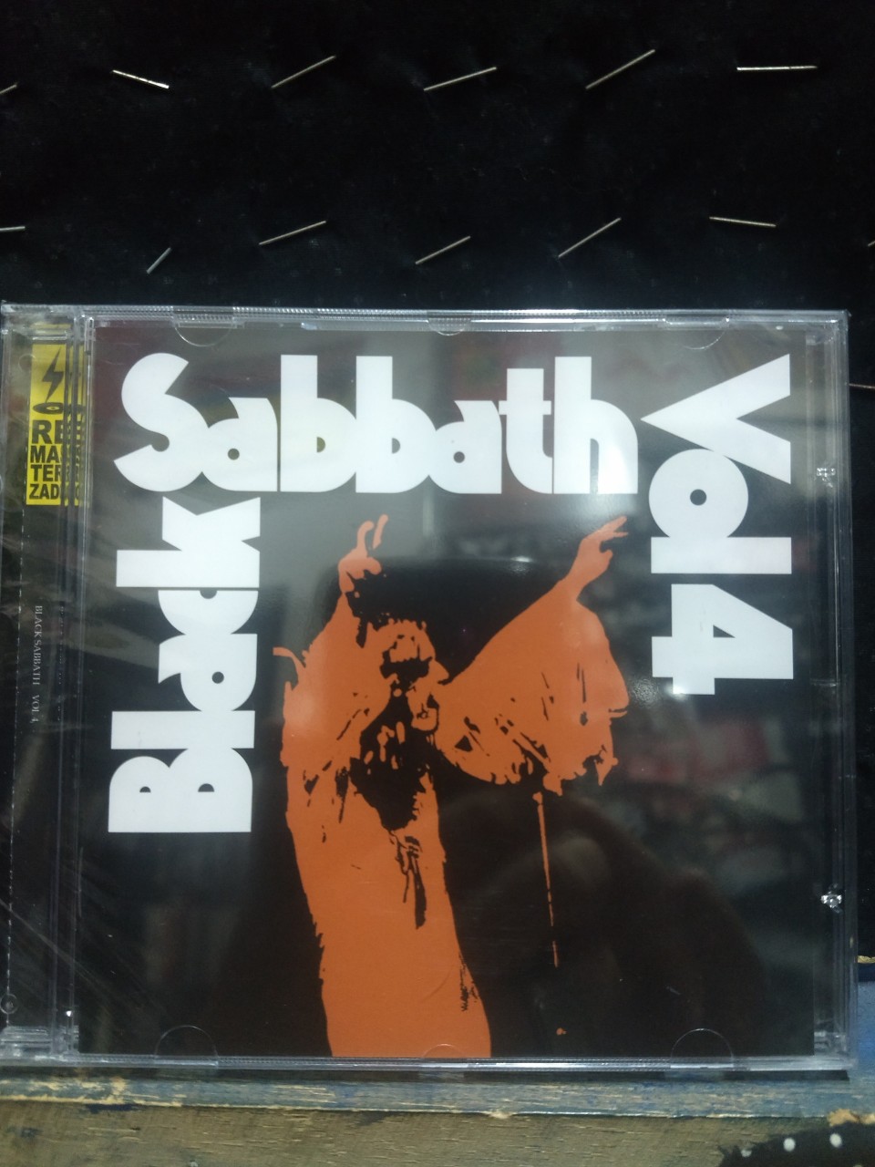 CD BLACK SABBATH = VOL 4 , NOVO , NACIONAL, LACRADO
