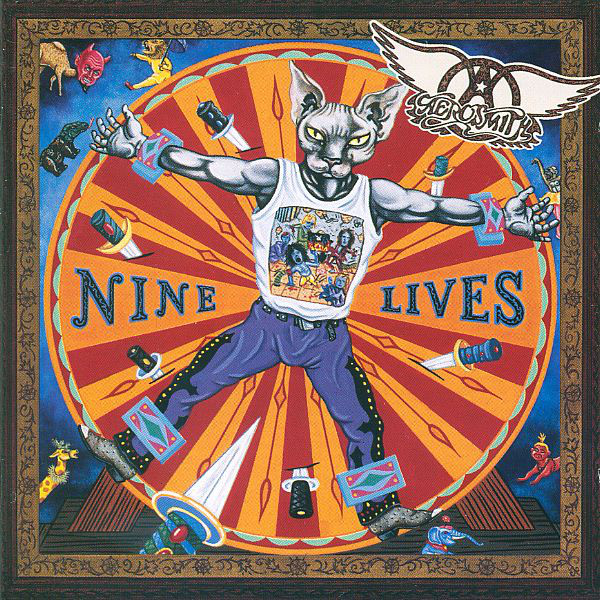 CD AEROSMITH - NINE LIVES ,USADO, NACIONAL