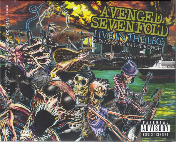 CD AVENGED SEVENFOLD , CD = DVD , NACIONAL ,LACRADO
