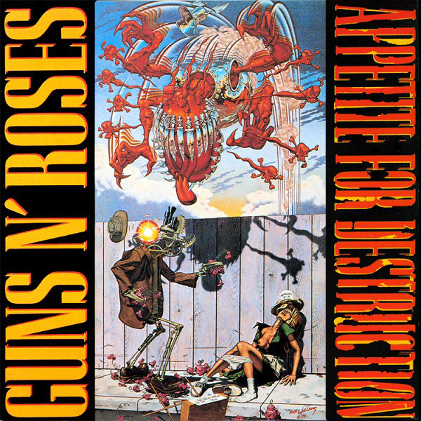 CD Guns N` Roses - Appetite For Destruction ,Nacional ,Usado , ótimo estado