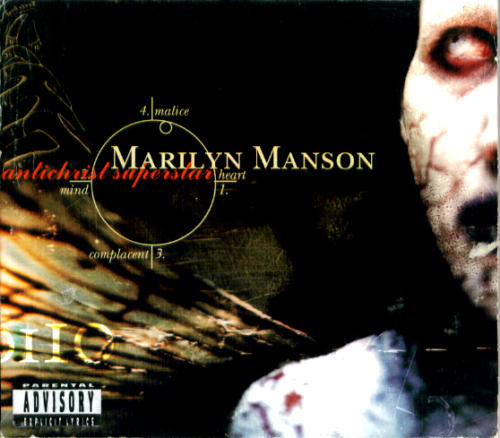 CD MARILYN MANSON - ANTICHRIST SUPERSTAR, NACIONAL , USADO BOM ESTADO