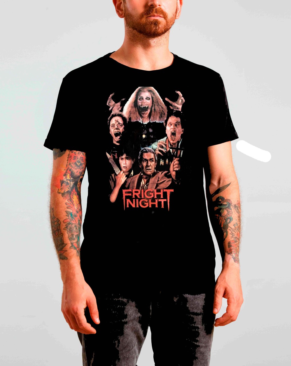 Camiseta FRIGHT NIGHT (hora do espanto)