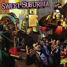 CD sweet suburbia ,paranoia day by day, punk/hardcore , banda brasileira.