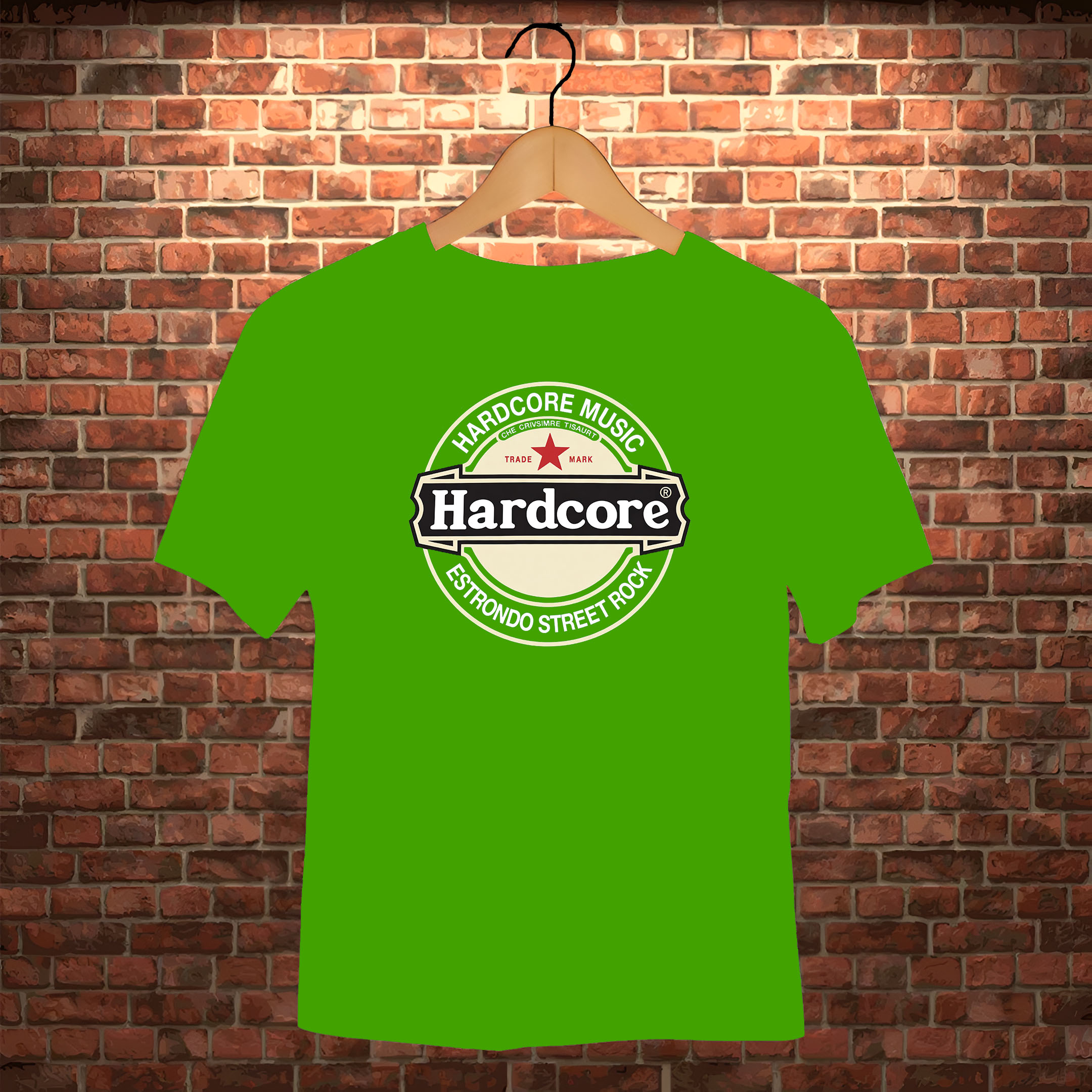 Camiseta Hardcore Heineken nova