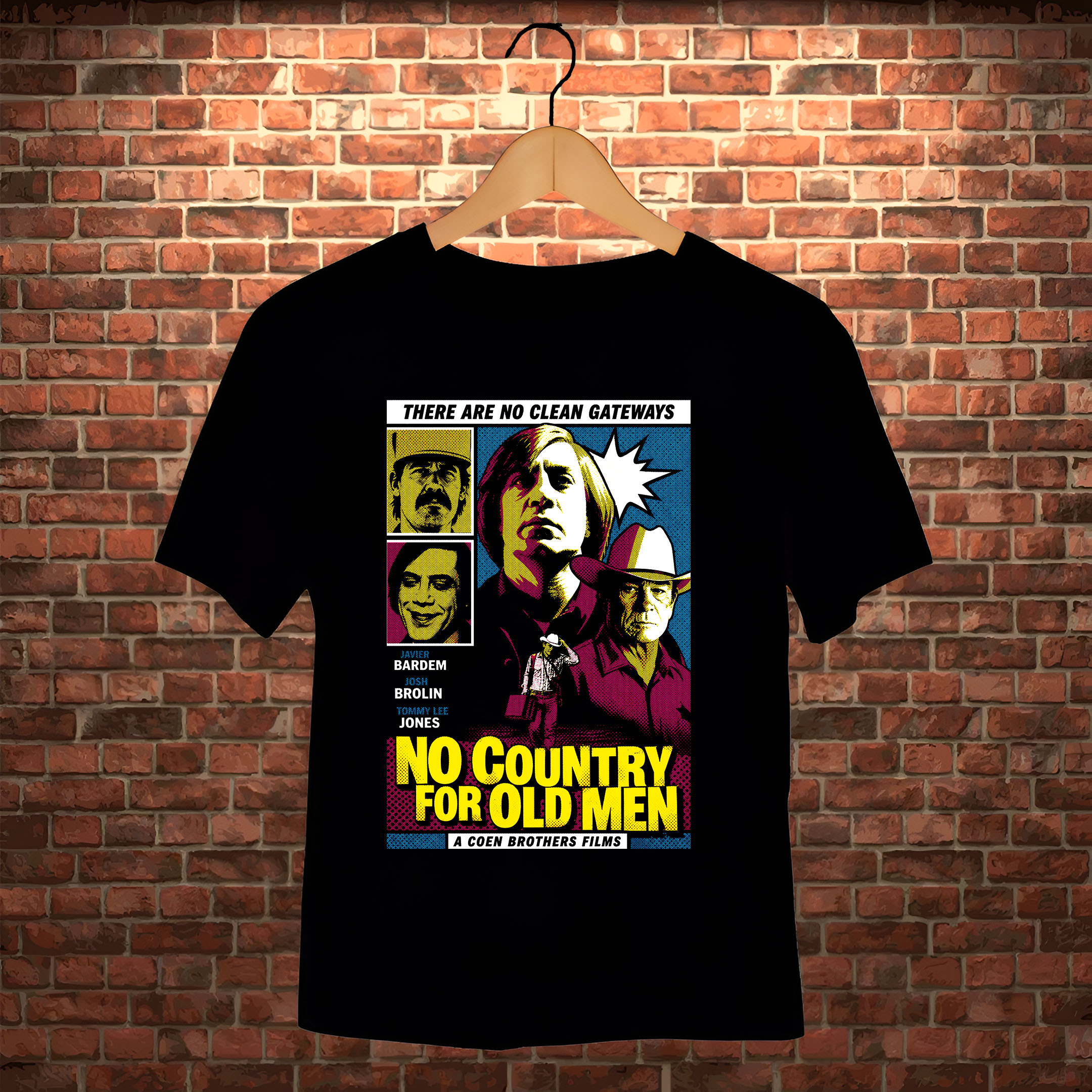Camiseta Onde os Fracos Não tem Vez