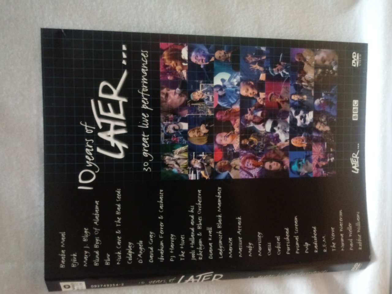 DVD -LATER .. WHIT JOOLS HOLLAND LOUDER, 10 YEARS OF......