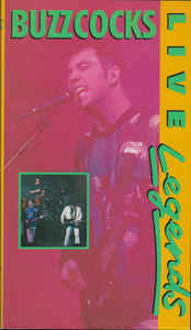 FITA VHS , BUZZCOCKS ,LIVE ..... importado, usado, otimo estado