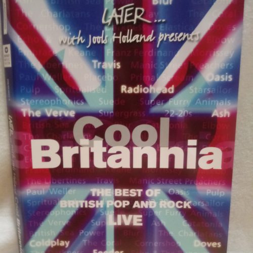 DVD -LATER .. WHIT JOOLS HOLLAND LOUDER, COOL BRITANNIA